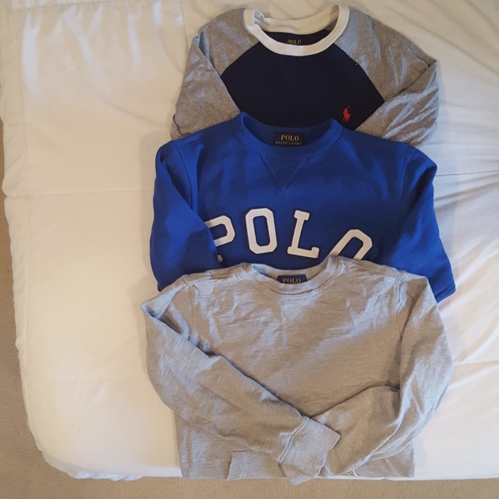 Boys Polo sweatshirts small (8)
